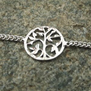 Bracelet arbre de vie en argent - bijoux de créateurs - Omyoki