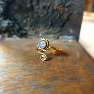 Gold Mondstein Ring