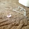 Collier chaîne quartz rose MILO